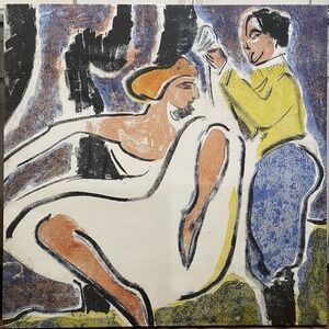iCANVAS 37" Large Square Canvas Print Ernst Ludwig Kirchner "Russian Dancers"
